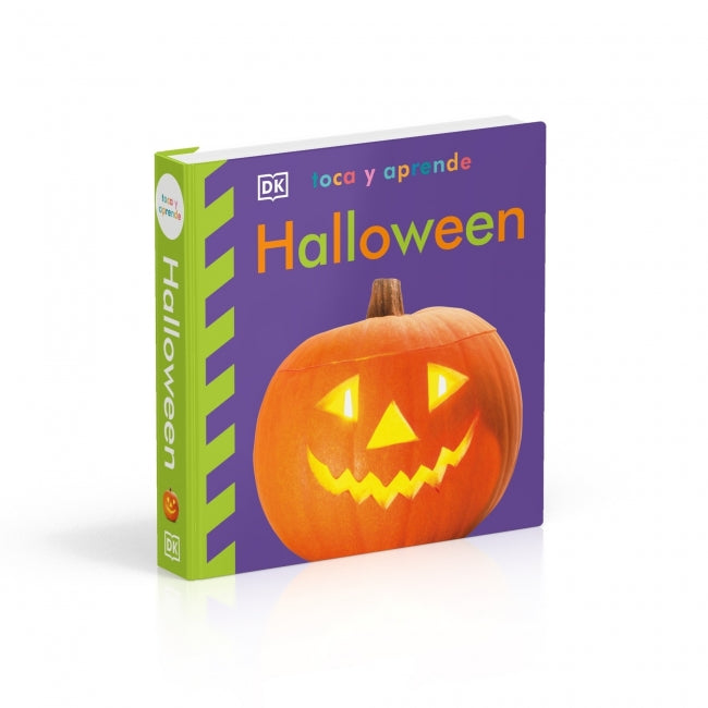 Toca y aprende - Halloween: Libro con texturas