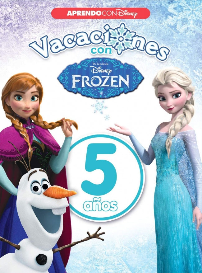 Vacaciones con Frozen (5 Años) (disney. Cuaderno de Vacaciones)