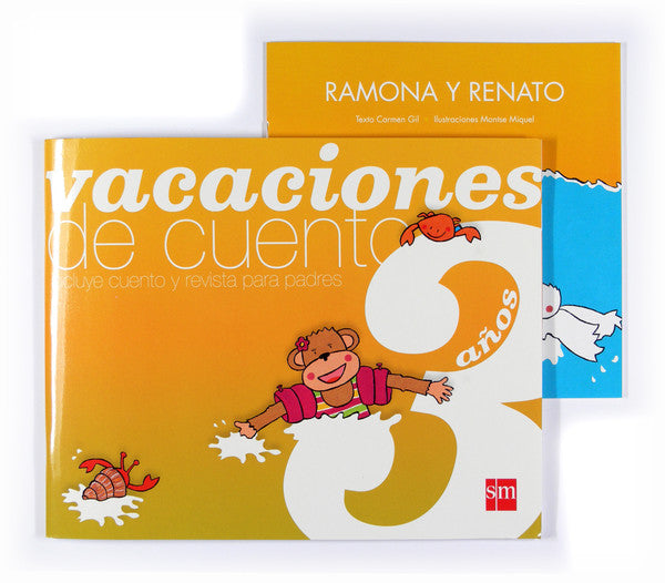 Vacaciones de cuento 3 años. Aa. Vv. (EDICIONES SM) 9788467522976 Imagen principal del producto
