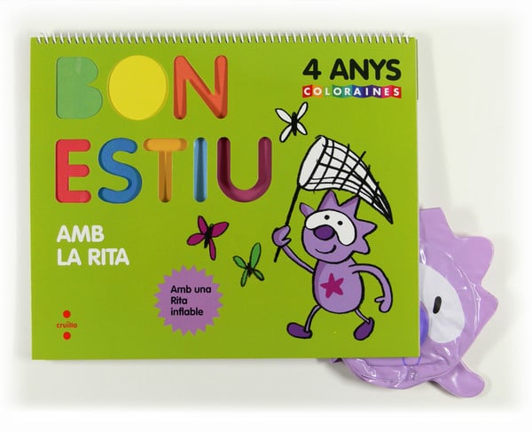 Bon estiu amb la Rita. 4 anys. Coloraines. Aa. Vv. (CRUÏLLA) 9788466129244
