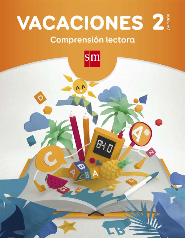 Vacaciones: comprensión lectora. 2 Educación Primaria. Aa. Vv. (EDICIONES SM) 9788467593174