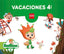 Vacaciones. 4 años. Aa. Vv. (EDICIONES SM) 9788467592429