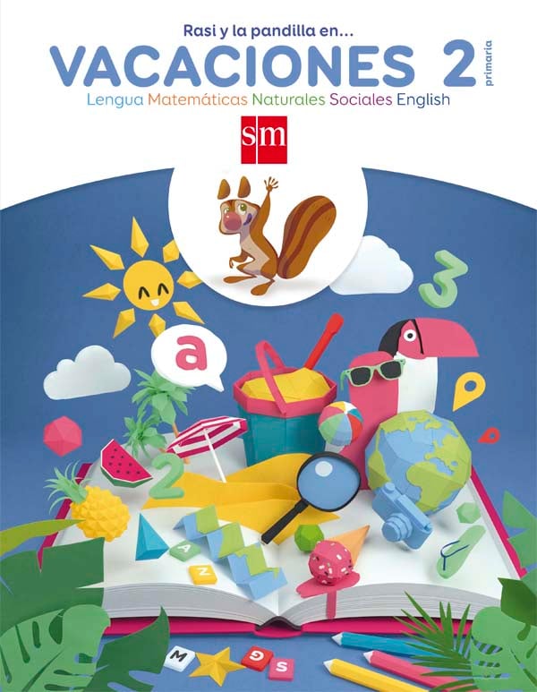 Rasi y la pandilla en... vacaciones. 2 Primaria. Aa. Vv. (EDICIONES SM) 9788467592696