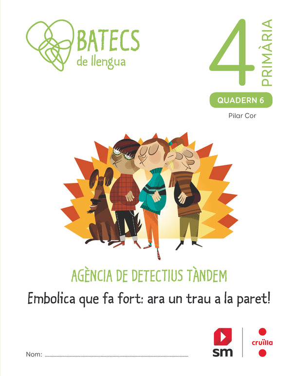 Batecs de Llengua. 4 Primària. Aa. Vv. (CRUÏLLA) 9788466147903 Imagen principal del producto