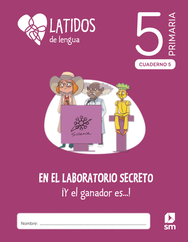 Lengua. 5 Primaria. Latidos. Cuadernos 1-5. Aa. Vv. (EDICIONES SM) 9788413920672 Imagen principal del producto