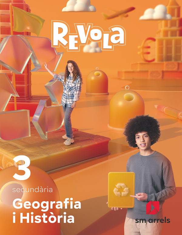 Geografia i Història. 3 Secundaria. Revola. Arrels. Aa. Vv. (EDICIONES SM) 9788413929019