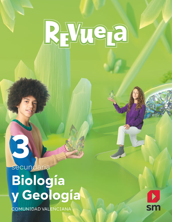 Biología y Geología. 3 Secundaria. Revuela. Comunidad Valenciana. Aa. Vv. (EDICIONES SM) 9788413927886