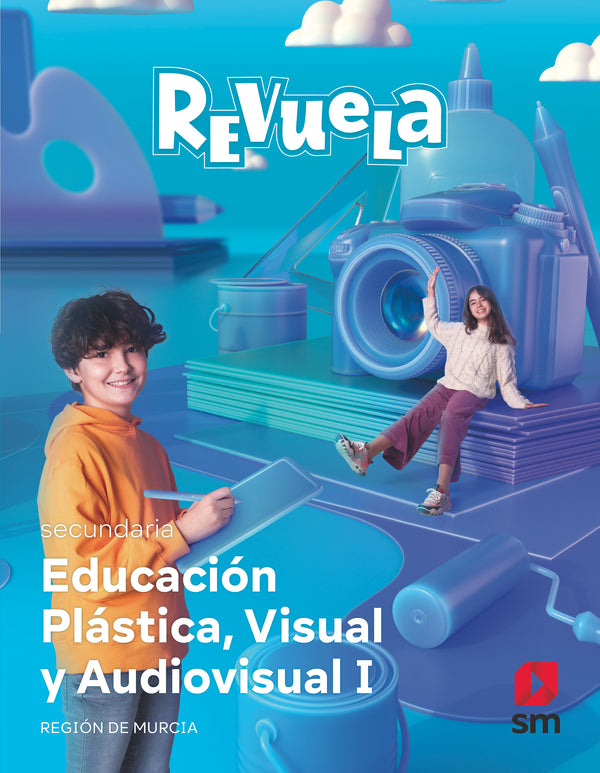 Plástica Visual y Audiovisual I. Revuela. Región de Murcia. Aa. Vv. (EDICIONES SM) 9788413928753