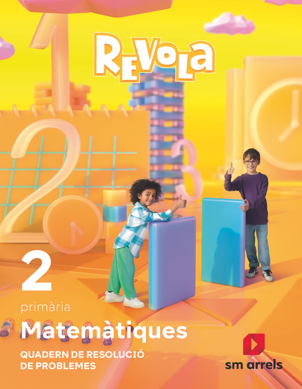 Matemàtiques. 2 Primària. Revola. Arrels. Aa. Vv. (EDICIONES SM) 9788498563221