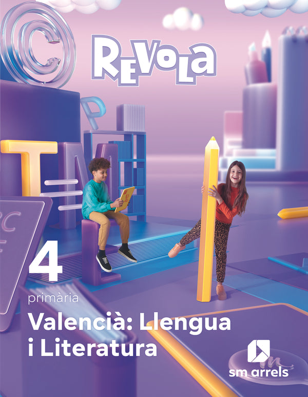 Valencià: Llengua i Literatura. 4 primària. Revola. Aa. Vv. (EDICIONES SM) 9788498560961