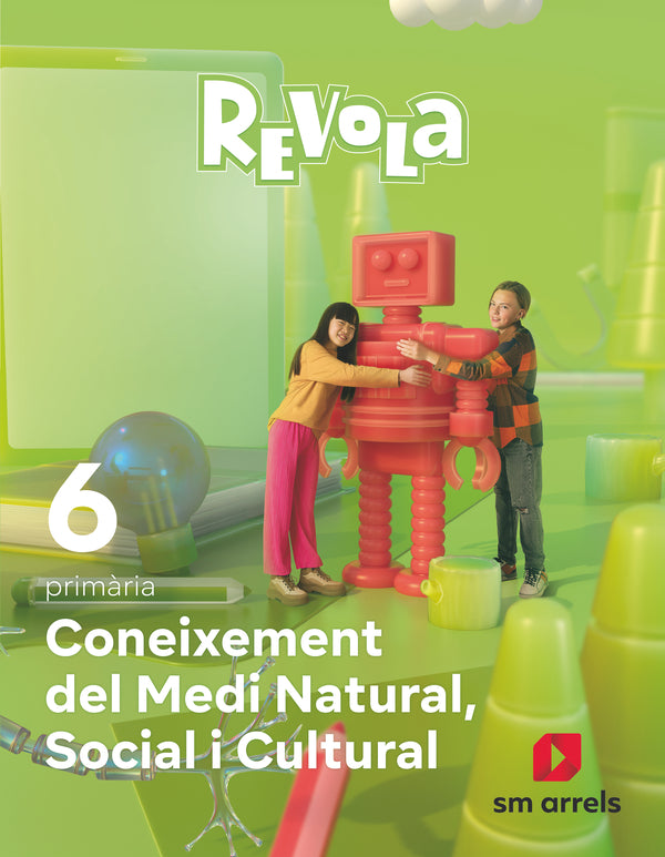 Coneixement del Medi Natural, Social i Cultural. 6 Primària. Revola. Aa. Vv. (EDICIONES SM) 9788498563306 Imagen principal del producto