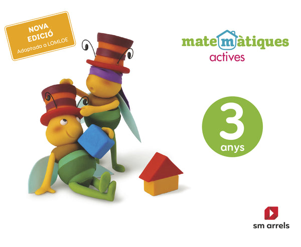 Matematiques actives. 3 anys. Aa. Vv. (EDICIONES SM) 9788411822220