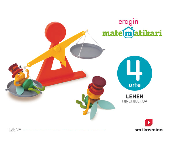 Matematikari eragin. 4 urte. Batzuk (IKASMINA ARGITALETXEA, S.L.) 9788419100276