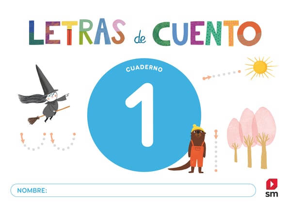 Cuaderno de lectoescritura 1. Letras de cuento. Aa. Vv. (EDICIONES SM) 9788410550339 Imagen principal del producto