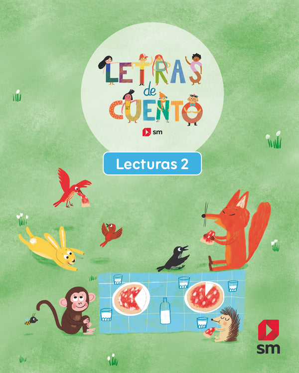 Lecturas 2. Letras de cuento. Aa. Vv. (EDICIONES SM) 9788410550421 Imagen principal del producto