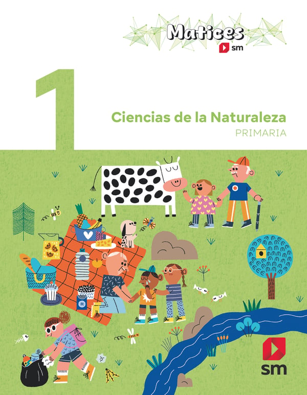 Ciencias de la naturaleza. 1 Primaria. Matices. Aa. Vv. (EDICIONES SM) 9788410550049