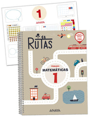 Matemáticas 1. RUTAS. (Incluye material manipulativo) (1º Primaria) RUTAS | Pellicer Iborra, Carmen | 9788469893463 (ANAYA TEXTO)