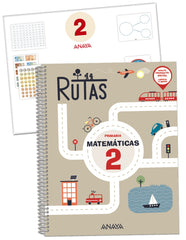 Matemáticas 2. RUTAS. (Incluye material manipulativo) (2º Primaria) RUTAS | Pellicer Iborra, Carmen | 9788469893685 (ANAYA TEXTO)