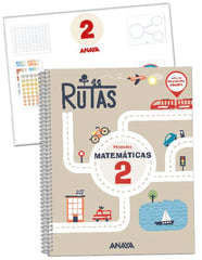 Matemáticas 2. RUTAS. (Incluye material manipulativo) (2º Primaria) RUTAS | Pellicer Iborra, Carmen | 9788469893944 (ANAYA TEXTO)