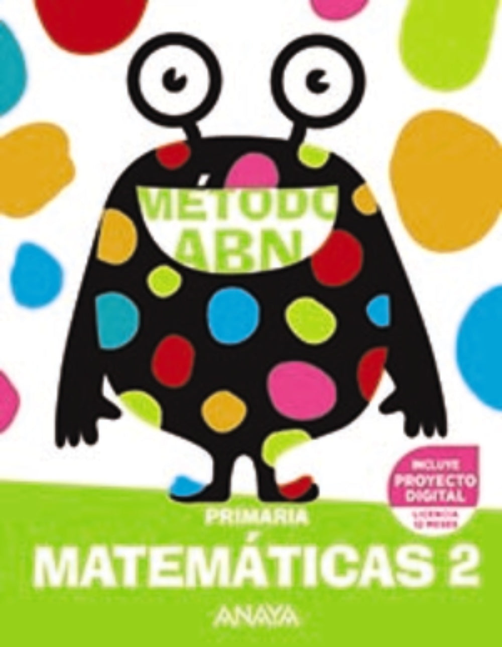 Matemáticas ABN 2. (2º Primaria) Método ABN | Varios autores | 9788469894477 (ANAYA TEXTO)