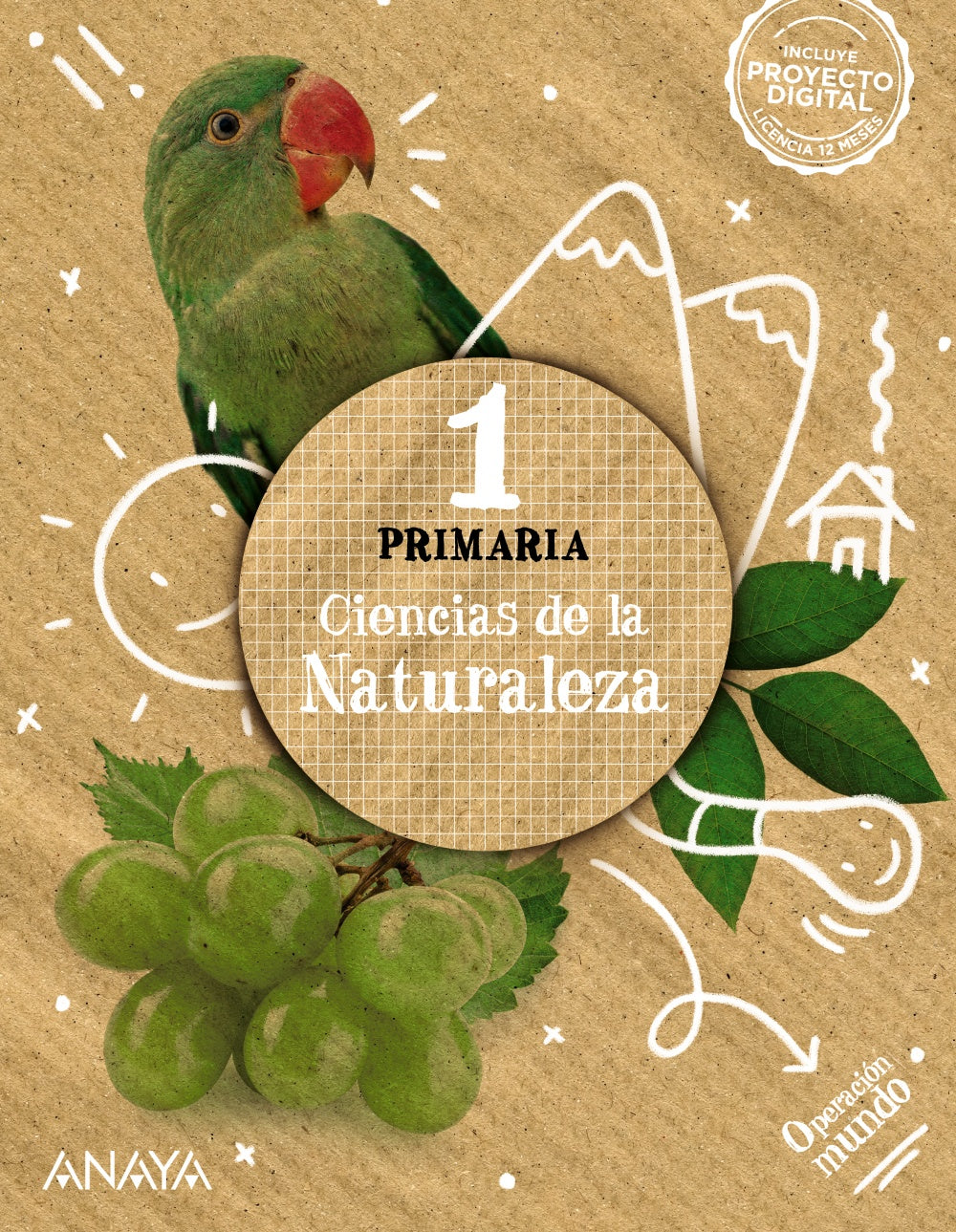Ciencias de la Naturaleza 1. Cuadrícula. (1º Primaria) Operación Mundo | Varios autores | 9788469894675 (ANAYA TEXTO)