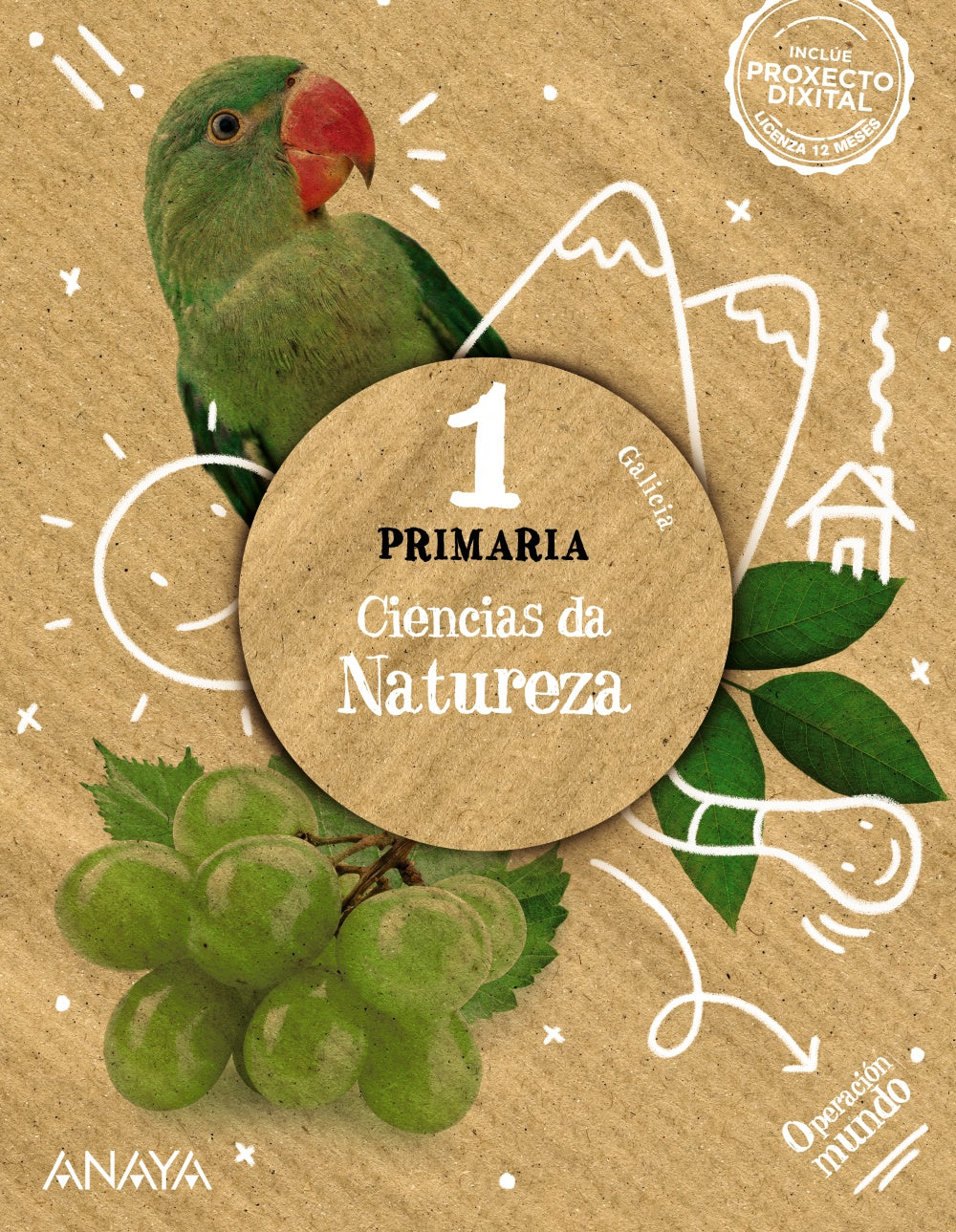 Ciencias da Natureza 1. (1º Primaria) Operación Mundo | Varios autores | 9788469895122 (ANAYA TEXTO)