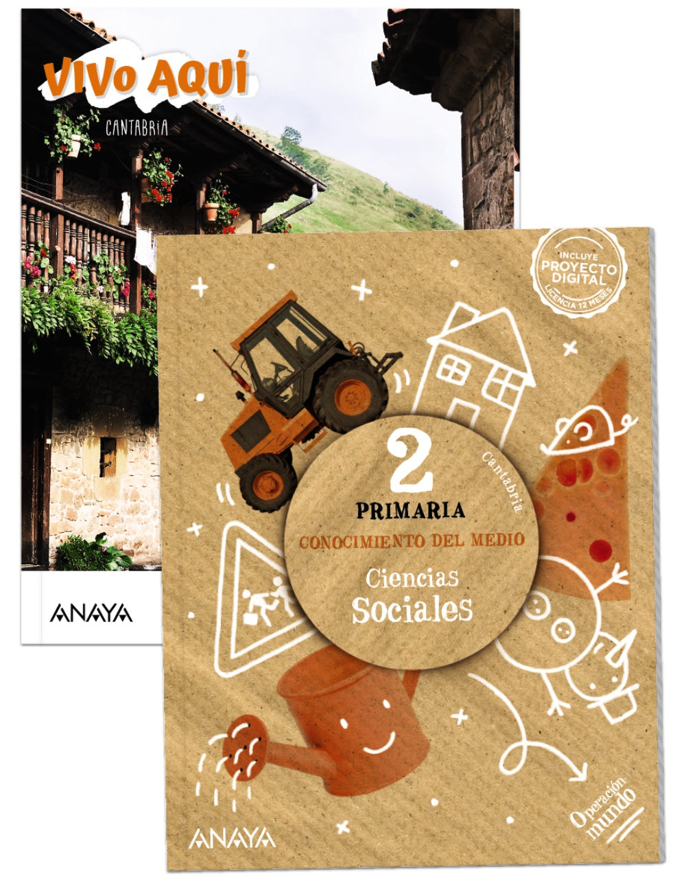 Conocimiento del Medio. Ciencias Sociales 2. (2º Primaria) Operación Mundo | Varios autores | 9788469895795 (ANAYA TEXTO) Imagen principal del producto