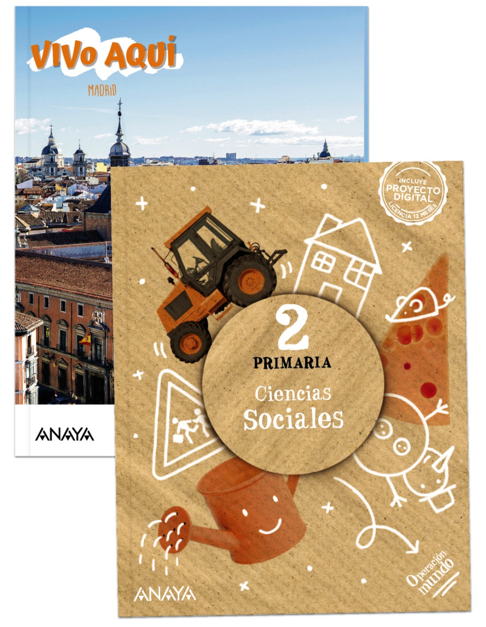 Ciencias Sociales 2. (2º Primaria) Operación Mundo | Varios autores | 9788469895979 (ANAYA TEXTO) Imagen principal del producto