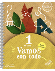 Vamos con todo 1. Tercer trimestre (1º Primaria) Operación Mundo | Varios autores | 9788469897805 (ANAYA TEXTO)