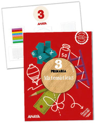 Matemáticas 3. (Incluye material manipulativo) (3º Primaria) Operación Mundo | Varios autores | 9788469899694 (ANAYA TEXTO)