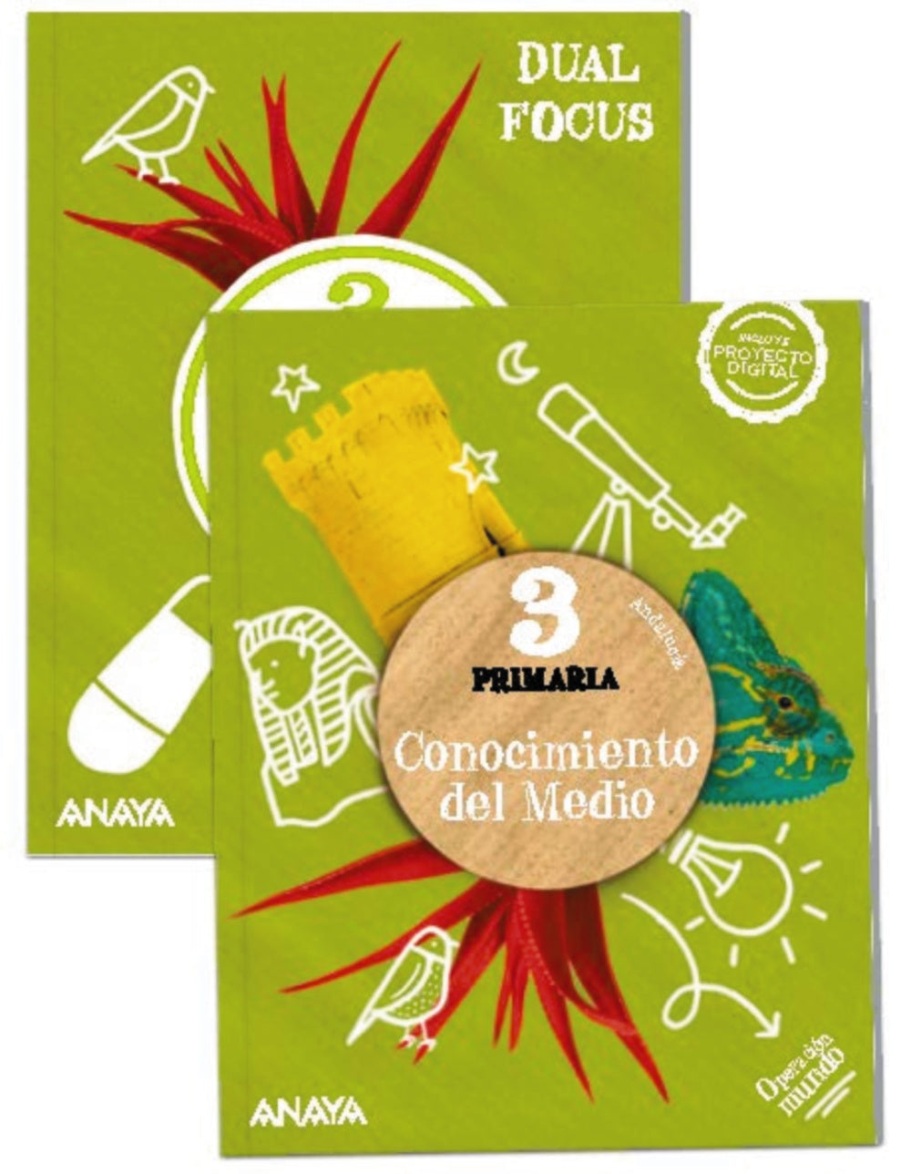 Conocimiento del Medio 3. + Science 3. Dual focus (3º Primaria) Operación Mundo | Varios autores | 9788414300497 (ANAYA TEXTO) Imagen principal del producto
