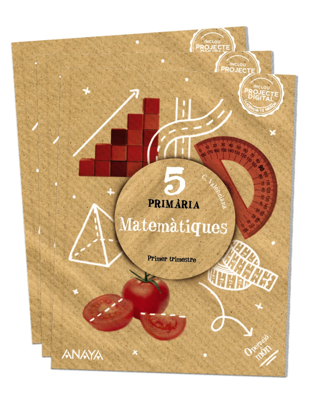 Matemàtiques 5. (5º Primaria) Operació món | Varios autores | 9788414302538 (ANAYA TEXTO)