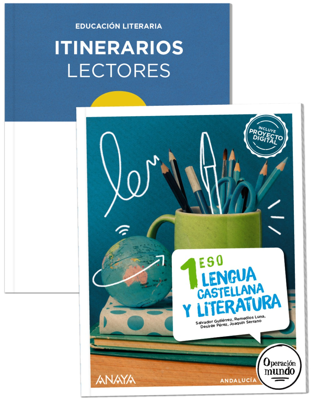 Lengua y Literatura 1. + Itinerarios lectores (1º ESO) Operación Mundo | Varios autores | 9788414304808 (ANAYA TEXTO) Imagen principal del producto