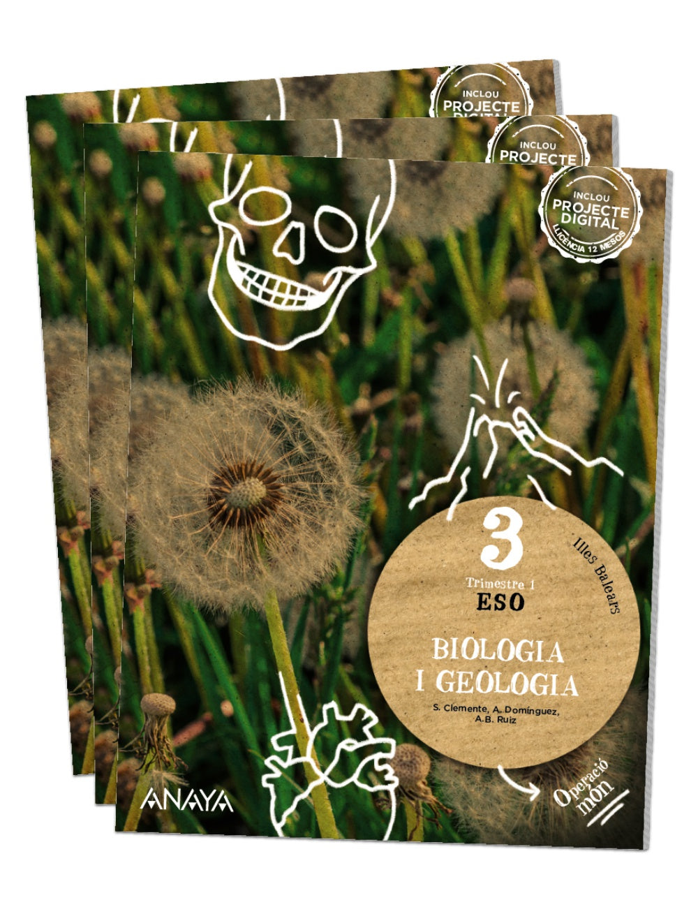 Biologia i Geologia 3. (3º ESO) Operació món | Varios autores | 9788414306642 (ANAYA TEXTO)
