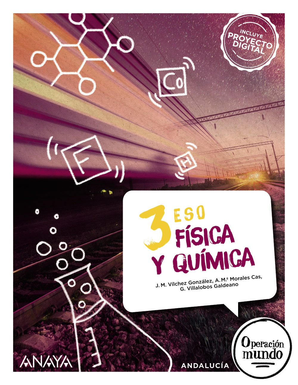 Física y Química 3 (3º ESO) Operación Mundo | Varios autores | 9788414306895 (ANAYA TEXTO)