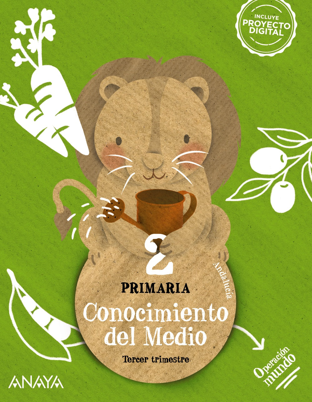 Conocimiento del Medio 2 (2º Primaria) Operación Mundo | Varios autores | 9788414319192 (ANAYA TEXTO) Imagen principal del producto