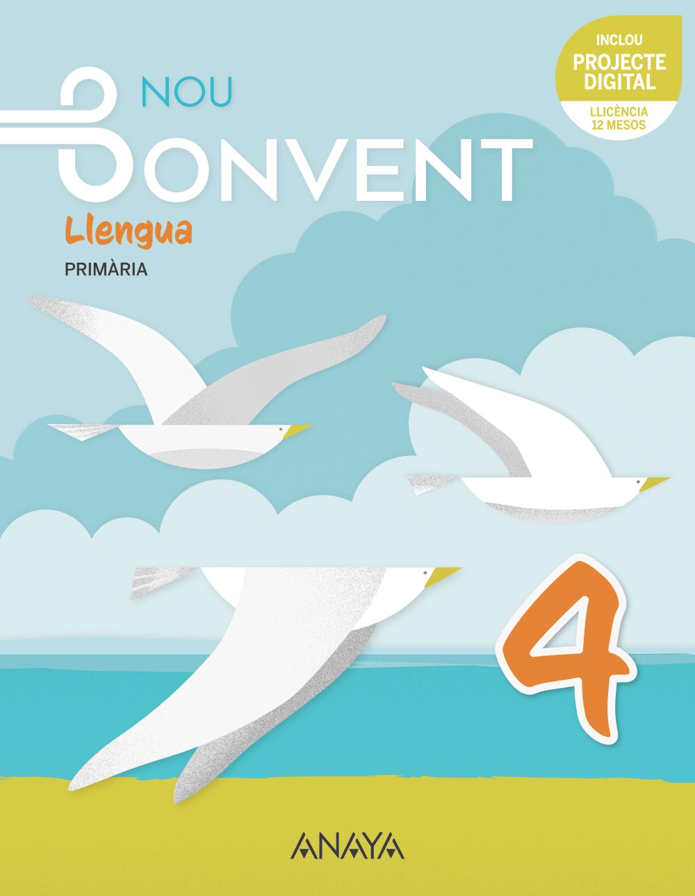 Llengua 4. (4º Primaria) Nou Bonvent | Varios autores | 9788414319468 (ANAYA TEXTO)