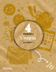 Llengua 4. Quadern 2. (4º Primaria) Operació món | Varios autores | 9788414319581 (ANAYA TEXTO)