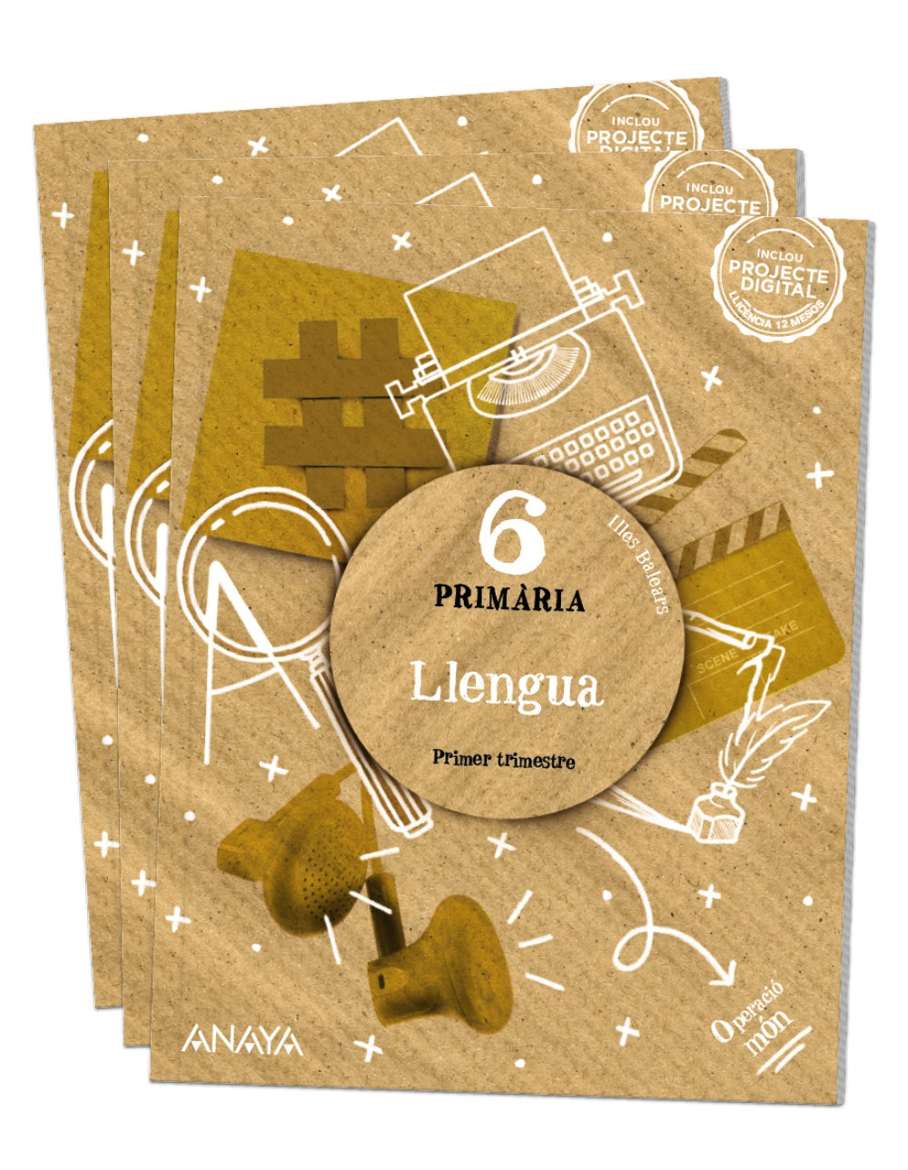 Llengua 6. (6º Primaria) Operació món | Varios autores | 9788414322093 (ANAYA TEXTO)