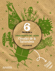 Ciencias de la Naturaleza 6. Cuaderno (6º Primaria) Operación Mundo | Anaya Educación | 9788414323427 (ANAYA TEXTO)