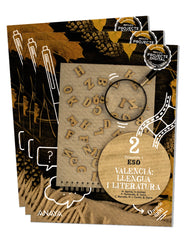 Valencià: llengua i literatura 2 (2º ESO) Operació món | Varios autores | 9788414324639 (ANAYA TEXTO)
