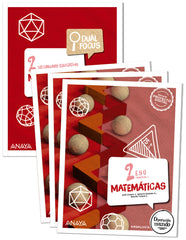 Matemáticas 2. (Trimestres + Dual Focus) (2º ESO) Operación Mundo | Varios autores | 9788414325056 (ANAYA TEXTO)