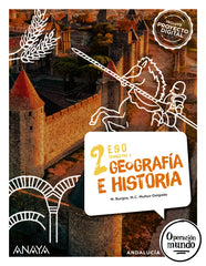 Geografía e Historia 2. (Trimestres) (2º ESO) Operación Mundo | Varios autores | 9788414326411 (ANAYA TEXTO)