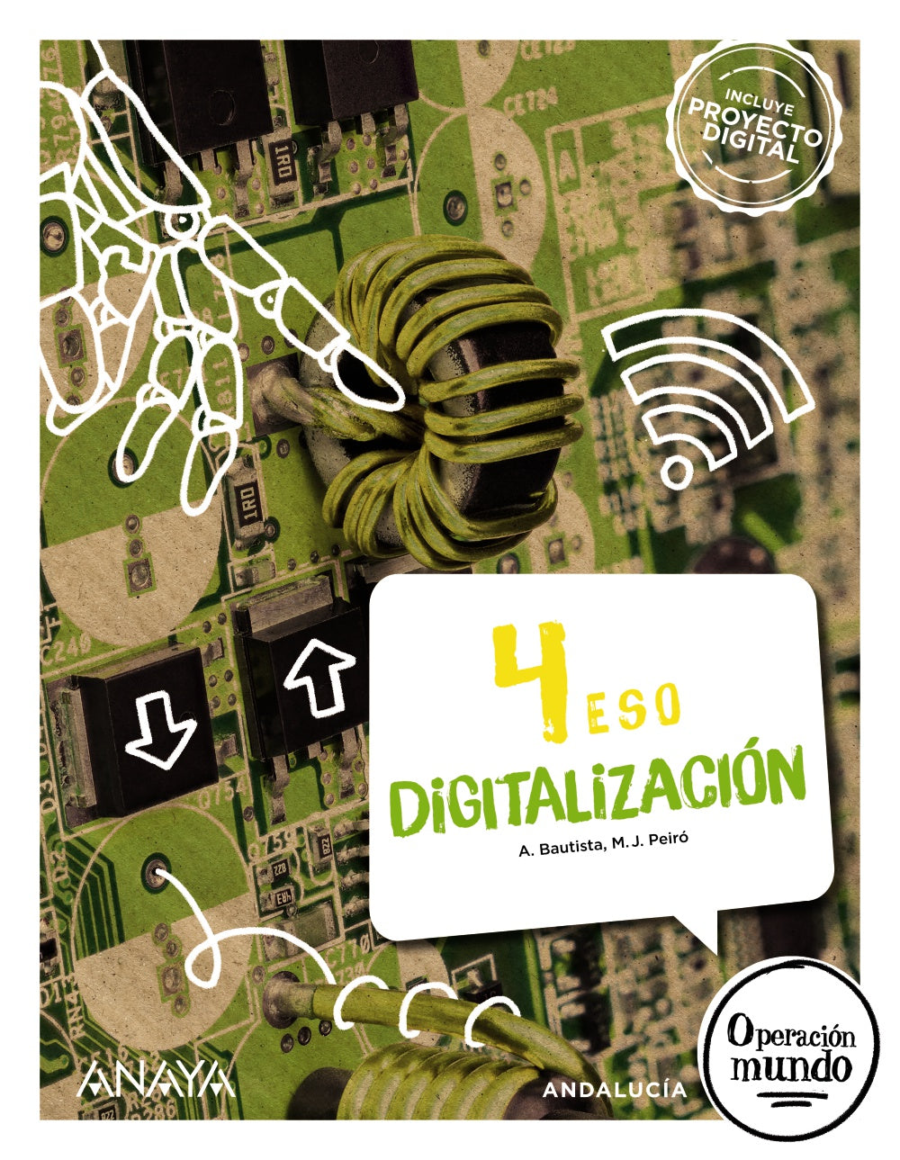 Digitalización 4 (4º ESO) Operación Mundo | Varios autores | 9788414332382 (ANAYA TEXTO) Imagen principal del producto