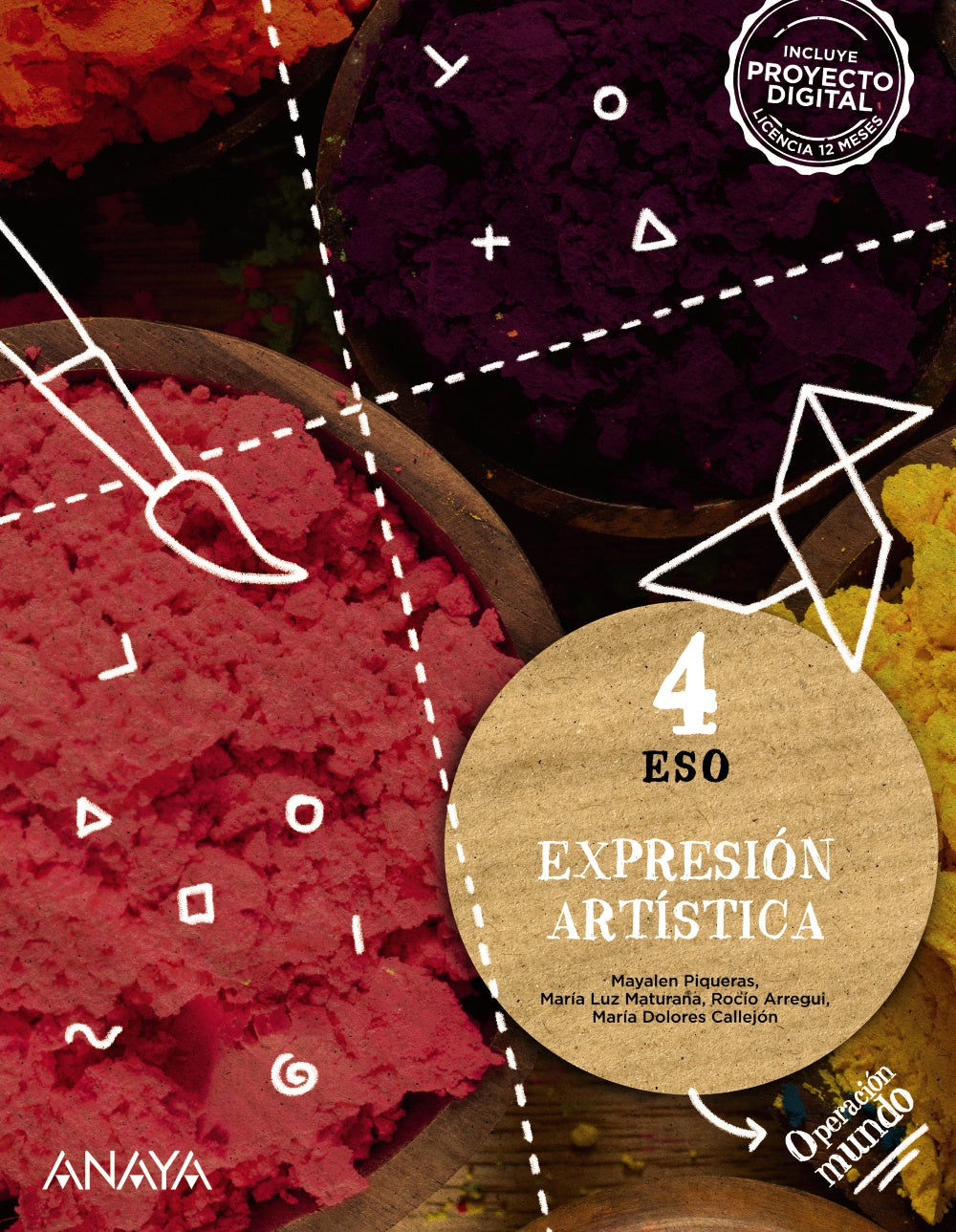 Expresión artística 4 (Opción no fungible). Rocío Arregui Pradas (ANAYA EDUCACIÓN) 9788414328439
