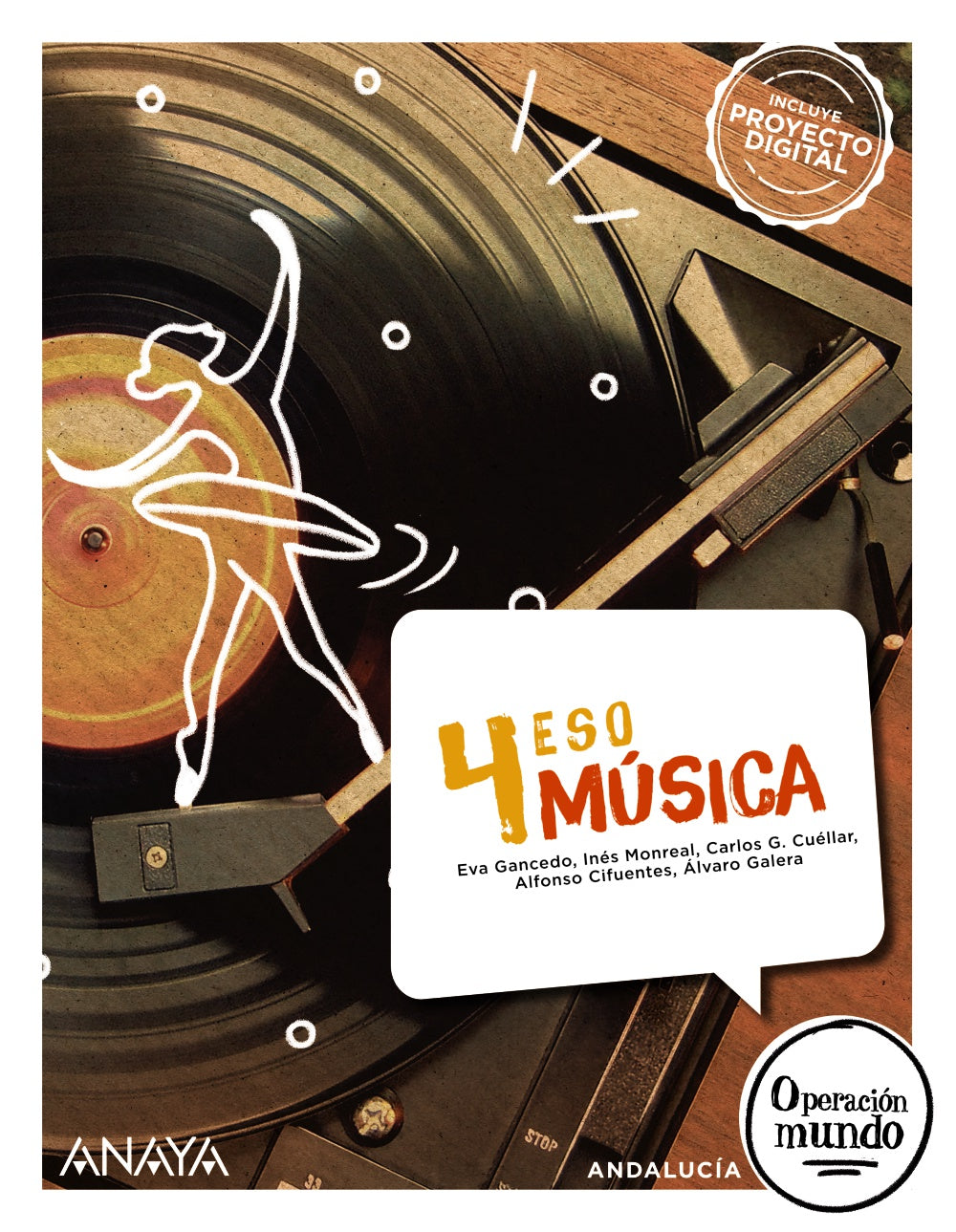 Música 4 (4º ESO) Operación Mundo | Varios autores | 9788414328743 (ANAYA TEXTO) Imagen principal del producto