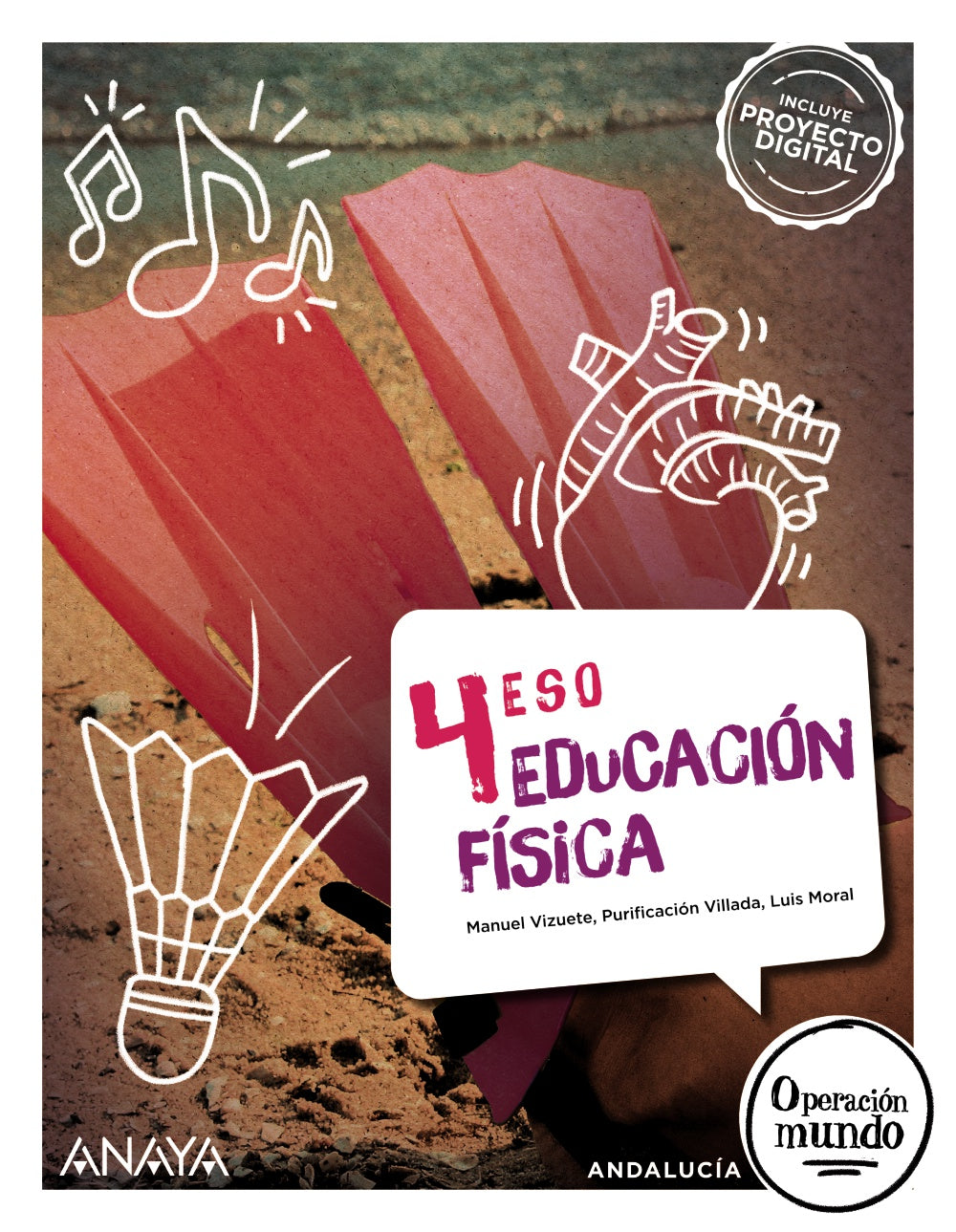 Educación Física 4 (4º ESO) Operación Mundo | Varios autores | 9788414329368 (ANAYA TEXTO) Imagen principal del producto