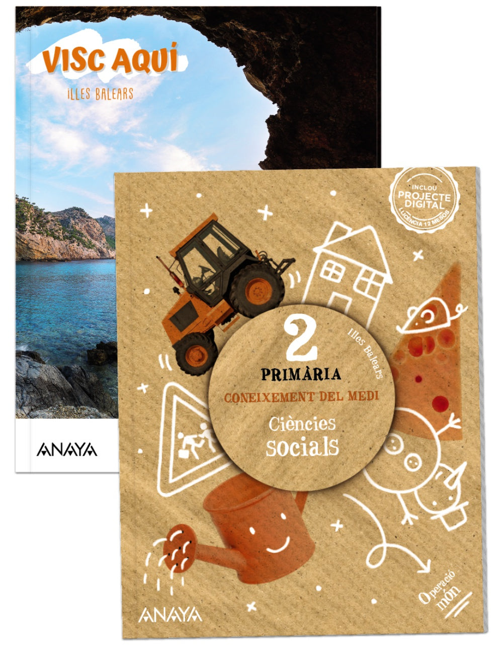 Coneixement del medi. Ciències socials 2. (2º Primaria) Operació món | Varios autores | 9788414333464 (ANAYA TEXTO) Imagen principal del producto