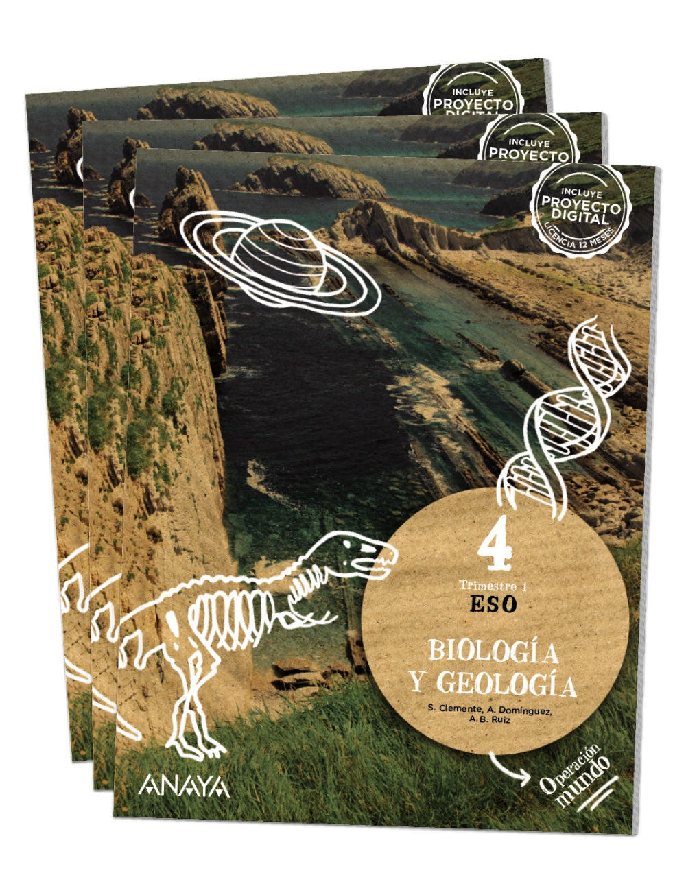 Biología y Geología 4 (4º ESO) Operación Mundo | Varios autores | 9788414320358 (ANAYA TEXTO)