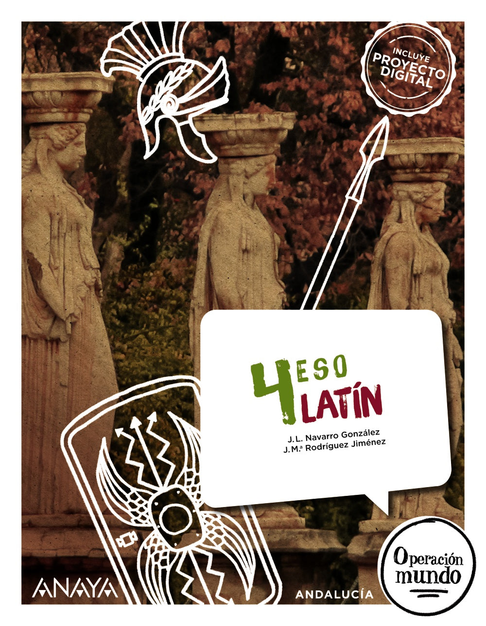Latín 4 (4º ESO) Operación Mundo | Varios autores | 9788414303139 (ANAYA TEXTO) Imagen principal del producto